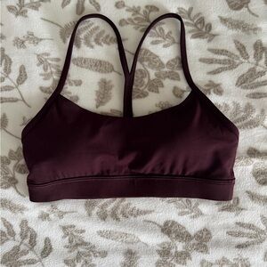 Lululemon Flow Y - Black Plum